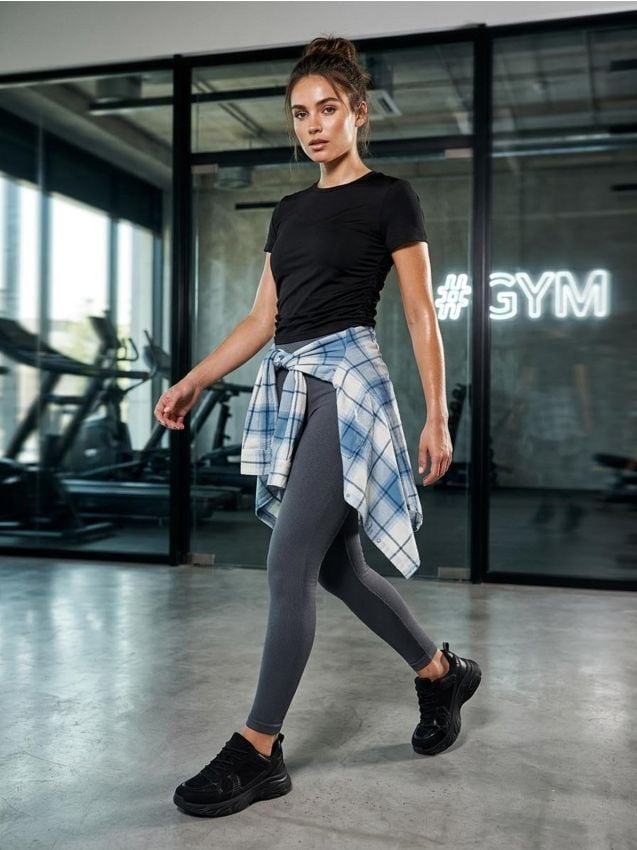 Sinsay - Cămașă flanel în carouri cu adaos de bumbac - albastru-pal