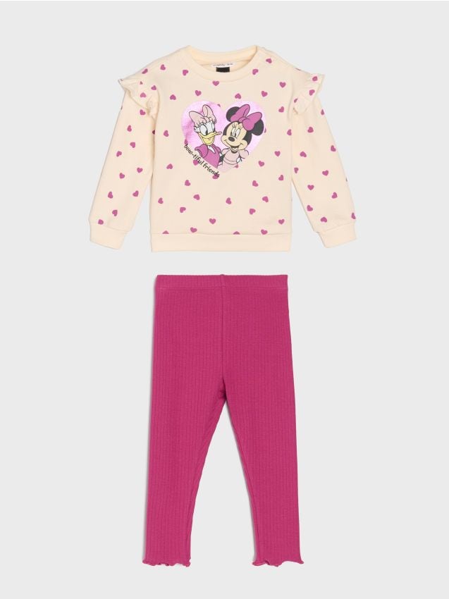 Komplet od žerseja Minnie Mouse - SINSAY