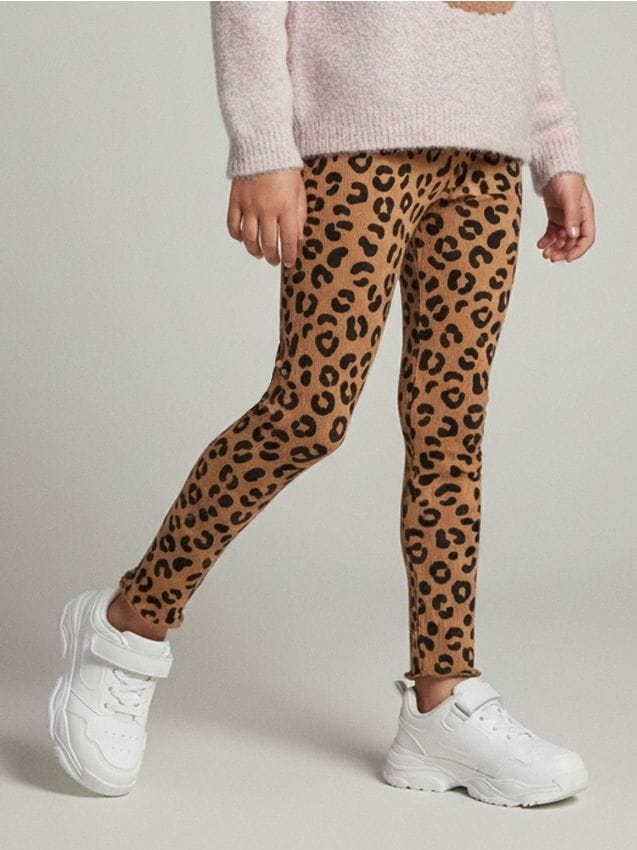 Sinsay - Legginsy ze wzorkiem - wielobarwny