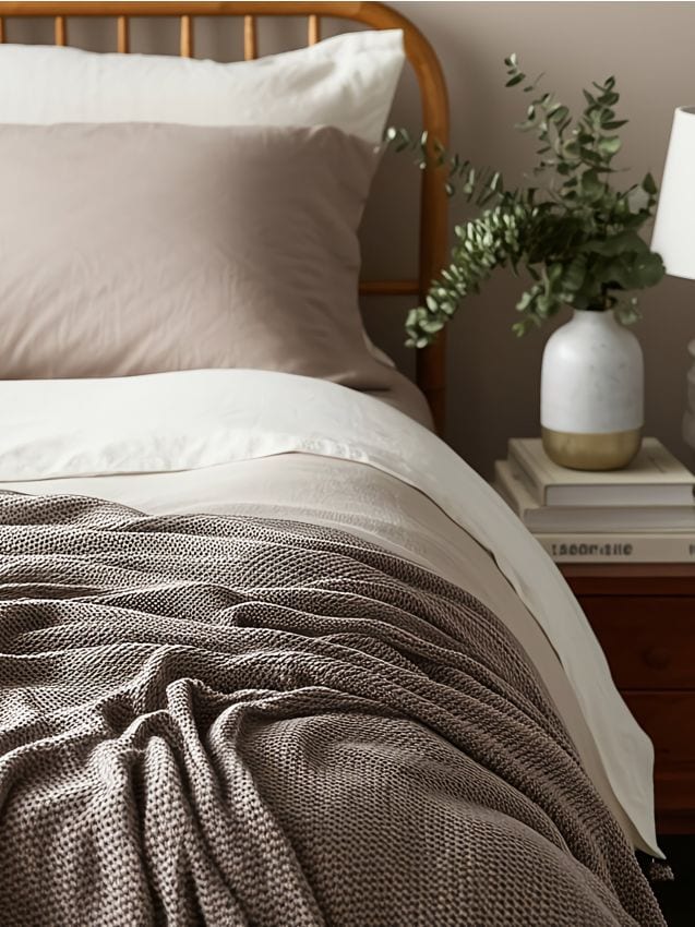 Sinsay - Štruktúrovaná deka - béžová