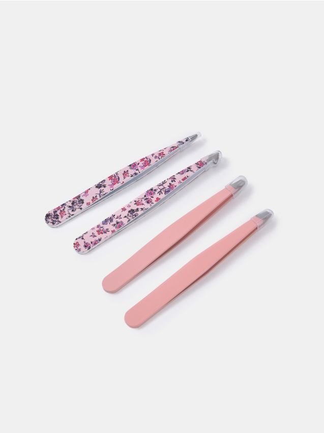 Sinsay - Pensete – set de 4 bucăți - roz-pastel