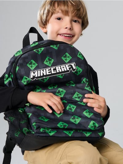Σακίδιο με εκτύπωση Minecraft