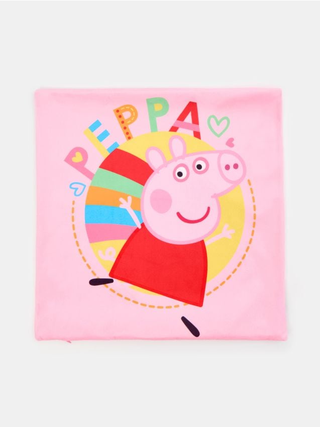 Sinsay - Față de pernă Peppa Pig - roz-pastel