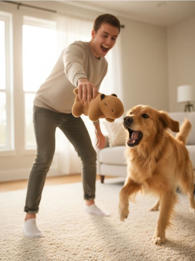 Sinsay - Hračky pre psov - zlatohnedá