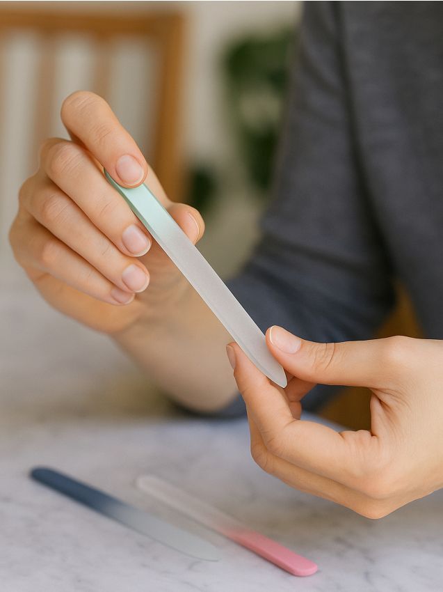 Sinsay - Pile pentru unghii set de 3 - light blue