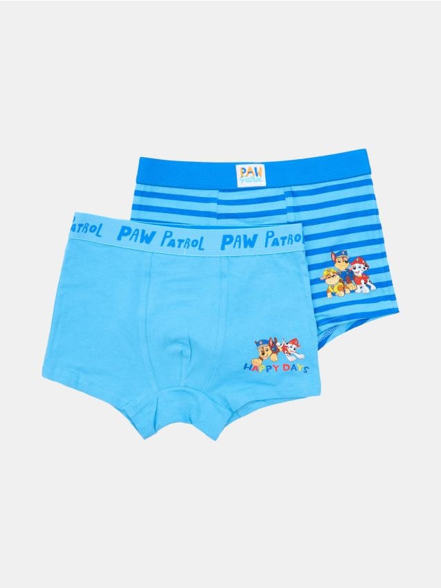 Sinsay - Set de 2 perechi de boxeri PAW Patrol - acvamarin