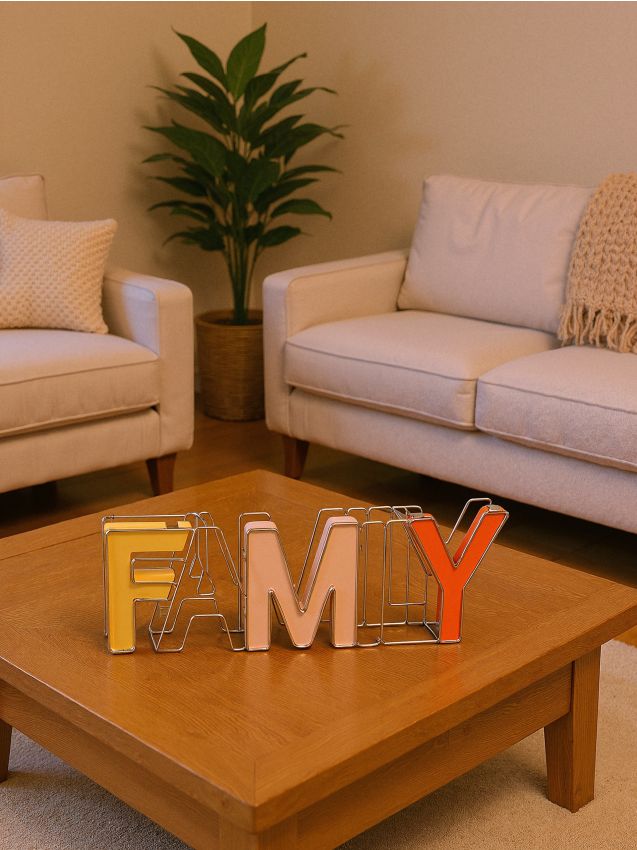 Sinsay - Ozdoba na stenu FAMILY - viacfarebná