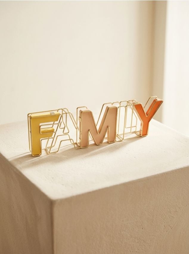 Sinsay - Decorațiune pentru perete FAMILY - multicolor