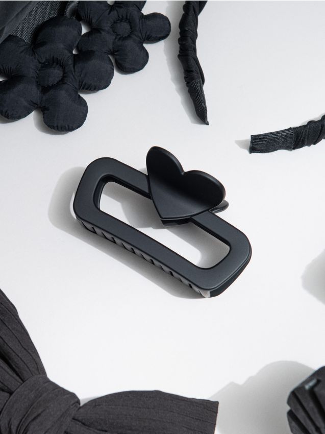 Sinsay - Spona do vlasov - čierna