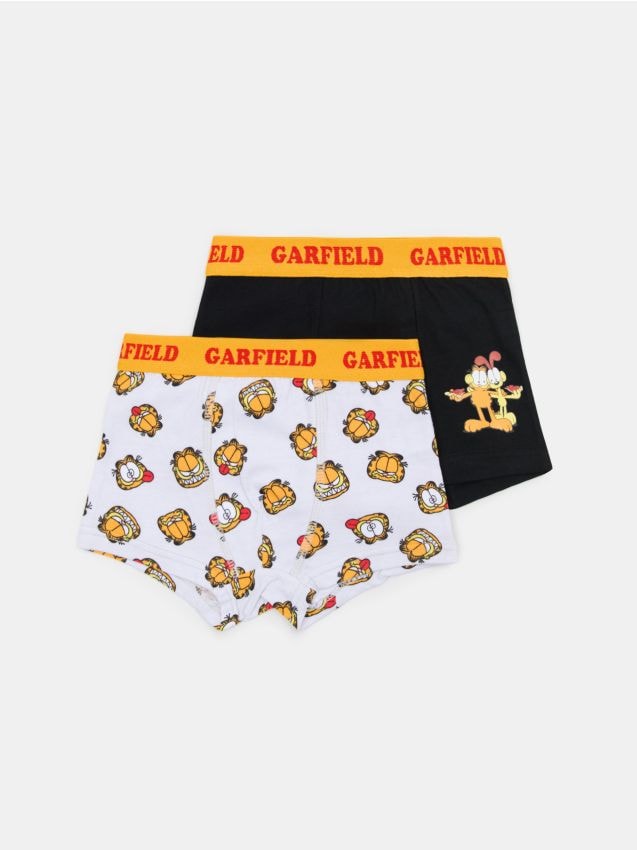 Sinsay - Set de 2 perechi de boxeri din material majoritar bumbac Garfield - multicolor