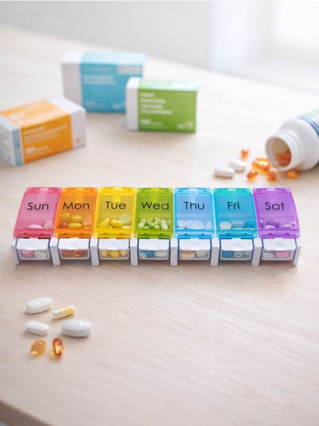 Sinsay - Organizator pentru medicamente - multicolor