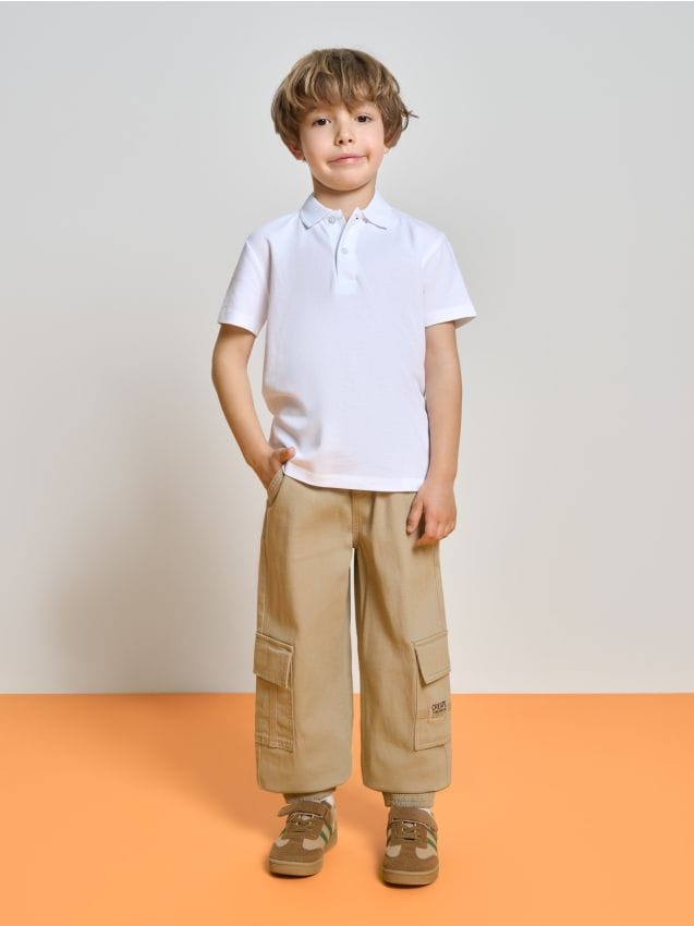 Sinsay - Blugi jogger - bej
