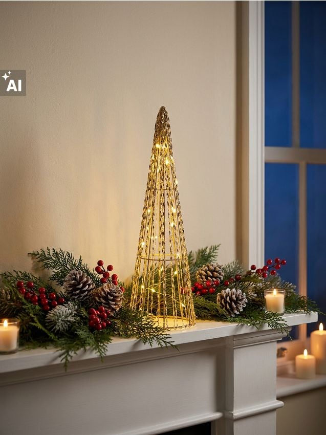 Sinsay - LED lampiņa Ziemassvētku eglītes