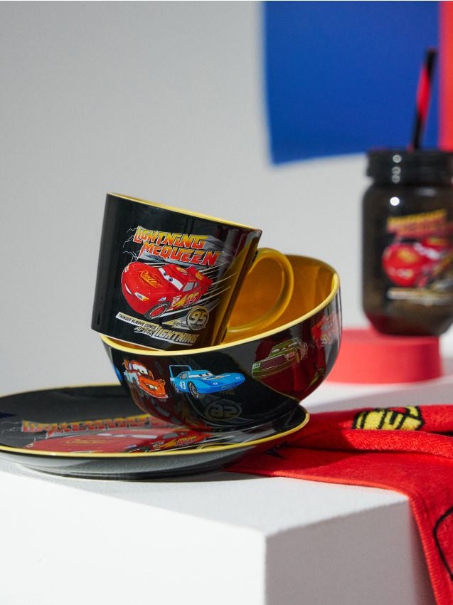Sinsay - Bol ceramic Cars - multicolor