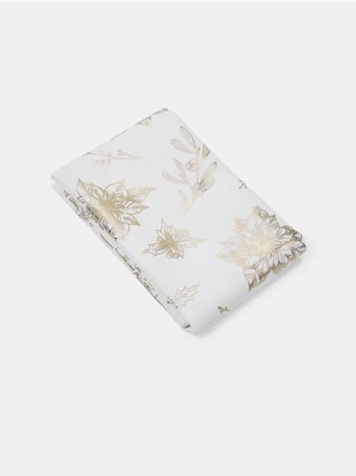 Τραπεζομάντηλο με χρυσό σχέδιο