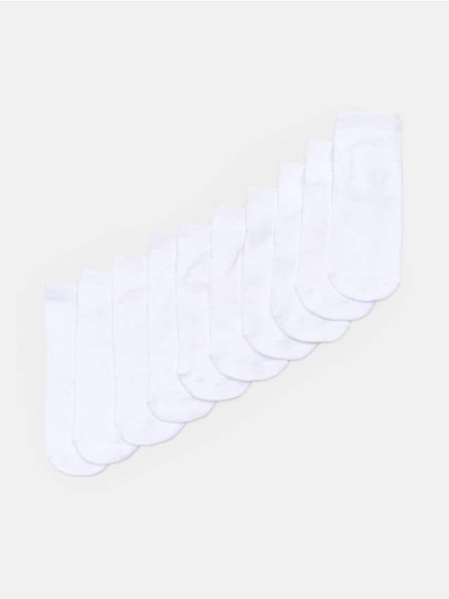 Sinsay - Ponožky nízke 10 ks - viacfarebná