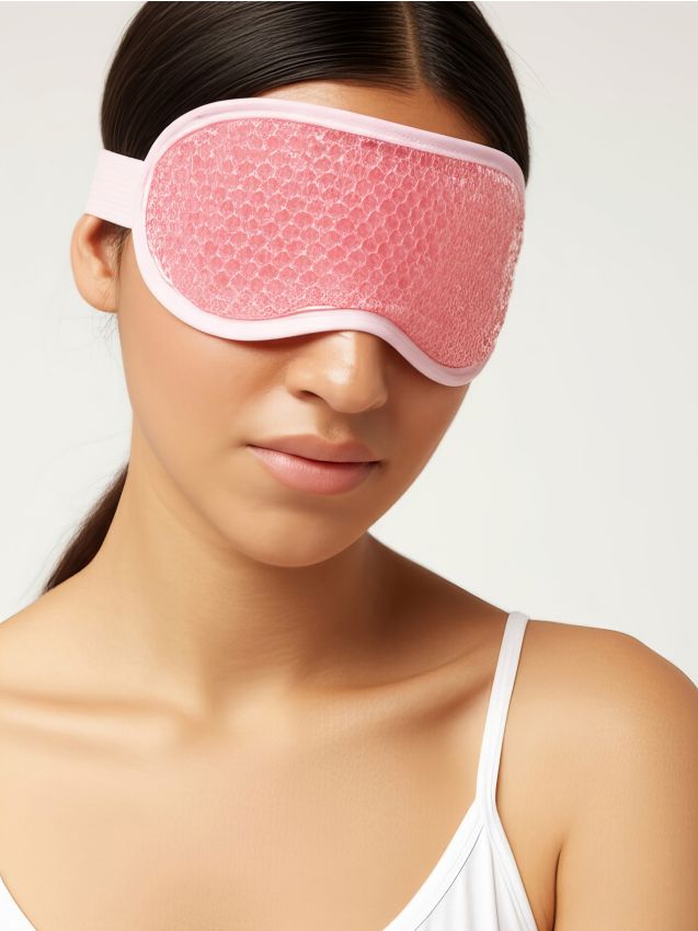 Sinsay - Mască din gel - roz-pastel