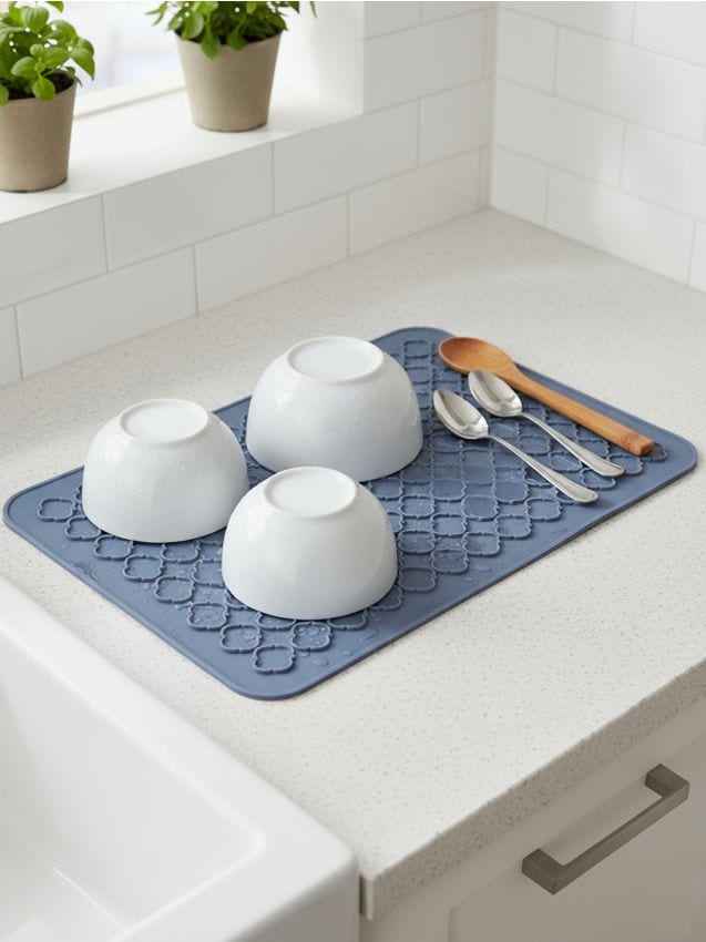 Sinsay - Silikónová multifunkčná kuchynská podložka - tmavosivá