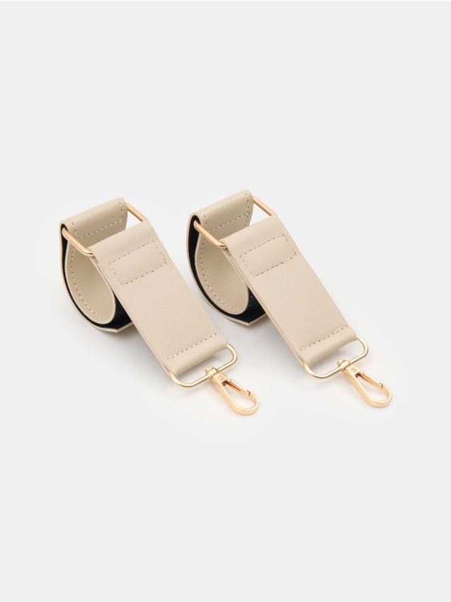 Sinsay - Cârlige pentru cărucior, set de 2 - crem