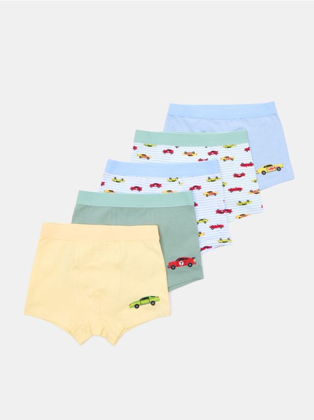 Sinsay - Boxeri din bumbac, set de 5 - multicolor