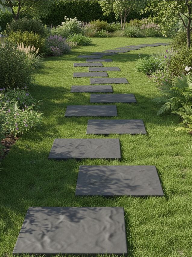 Sinsay - Placă de terasă pentru grădină - gri-închis