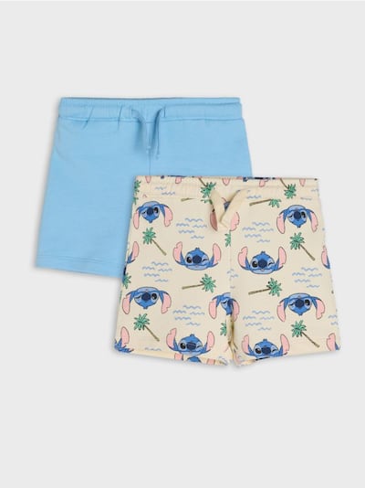 Komplet od 2 para kratkih pantalona Stitch
