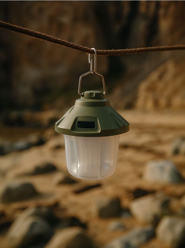 Sinsay - Lanternă de camping - verde-pal