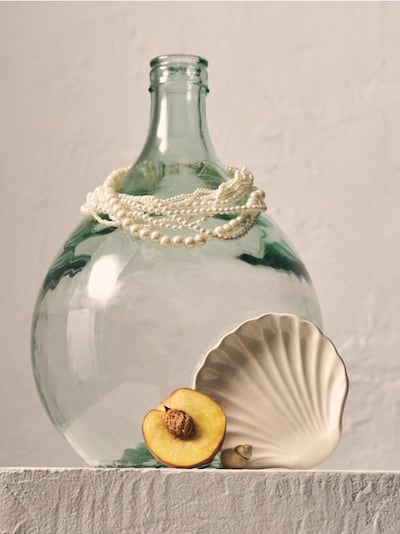 Podstawka pod łyżkę w kształcie muszli