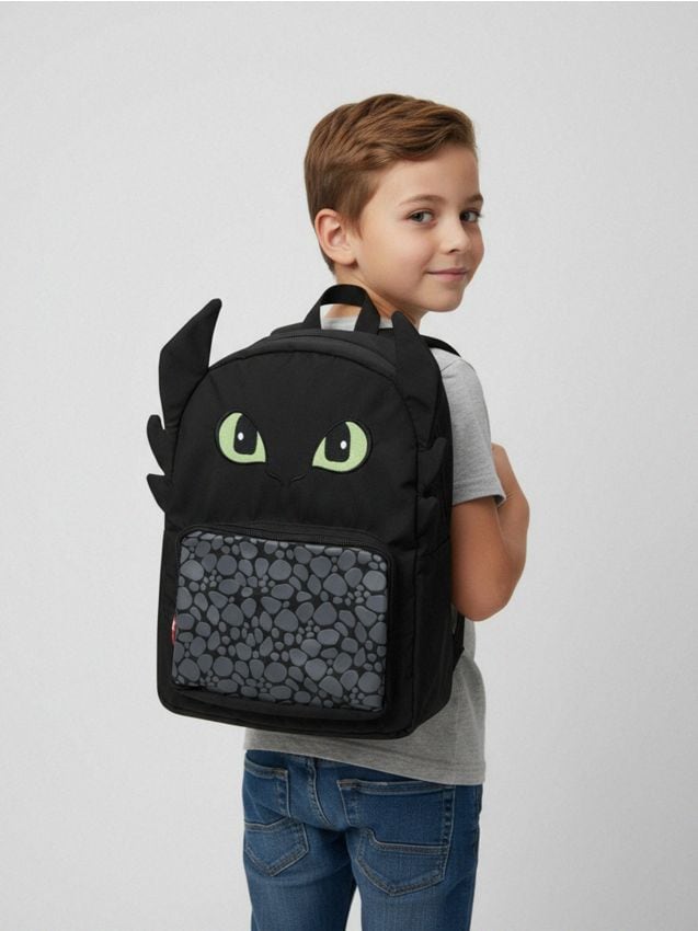 Rucsac How to train Your Dragon Culoare negru - SINSAY - 9243P-99X