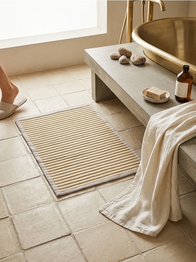 Sinsay - Covoraș de baie cu motiv de Crăciun - nude