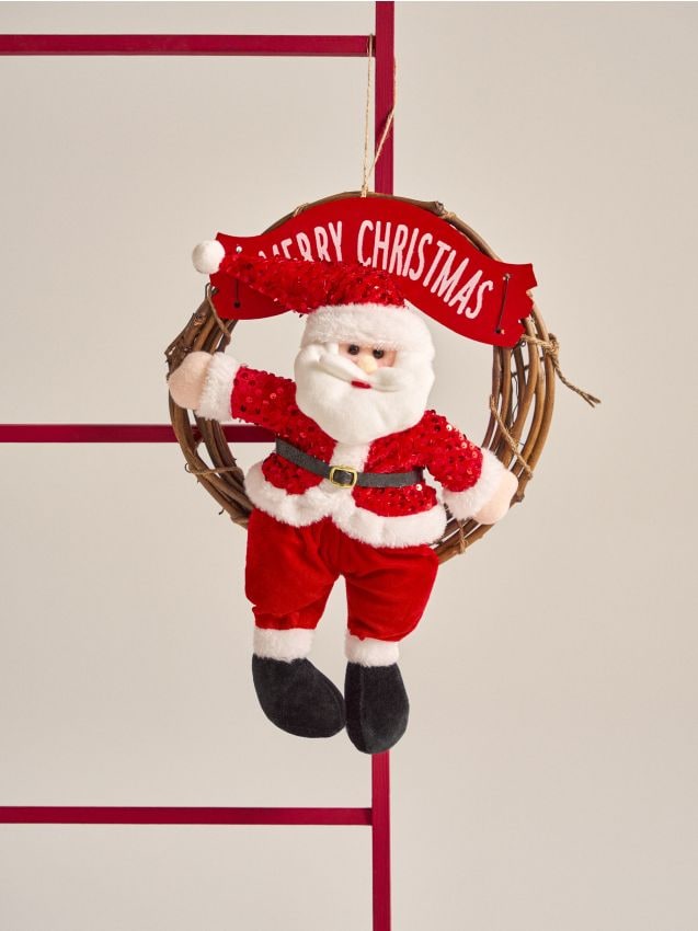 Sinsay - Dekoratívny vianočný veniec - červená