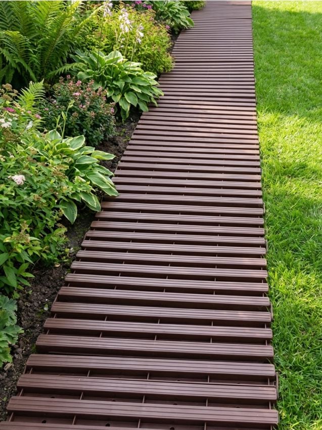 Sinsay - Plăci de grădină 12 pachet - bordo