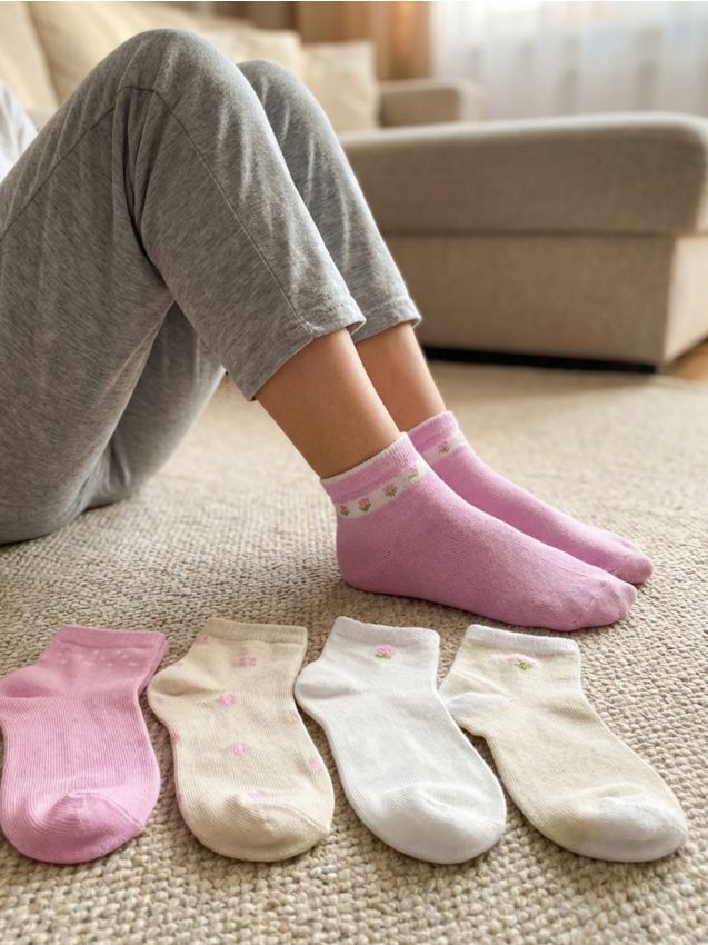 Sinsay - Set de 5 perechi de șosete cu conținut ridicat de bumbac - multicolor