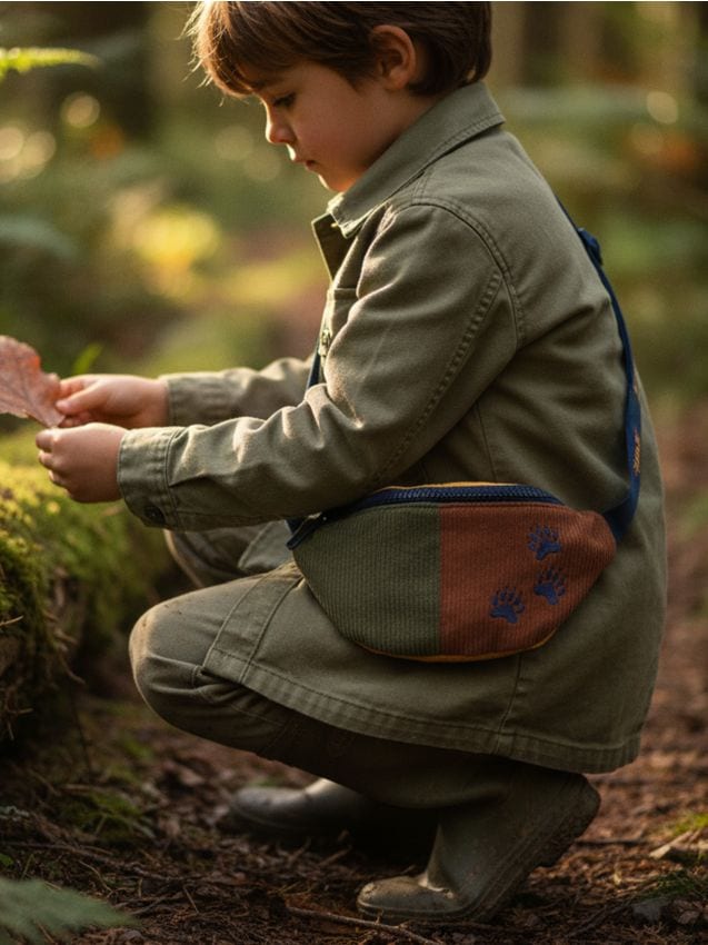 Sinsay - Manšestrová ľadvinka s nastaviteľným pásom - viacfarebná