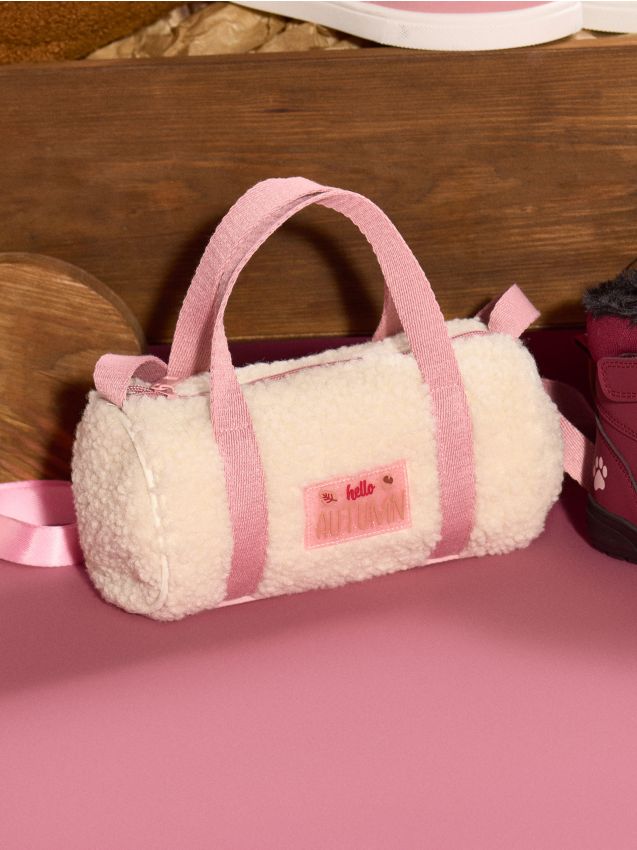 Sinsay - Hebká taška na rameno - krémová