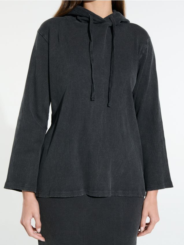 Sinsay - Hanorac snuddie - gri-închis