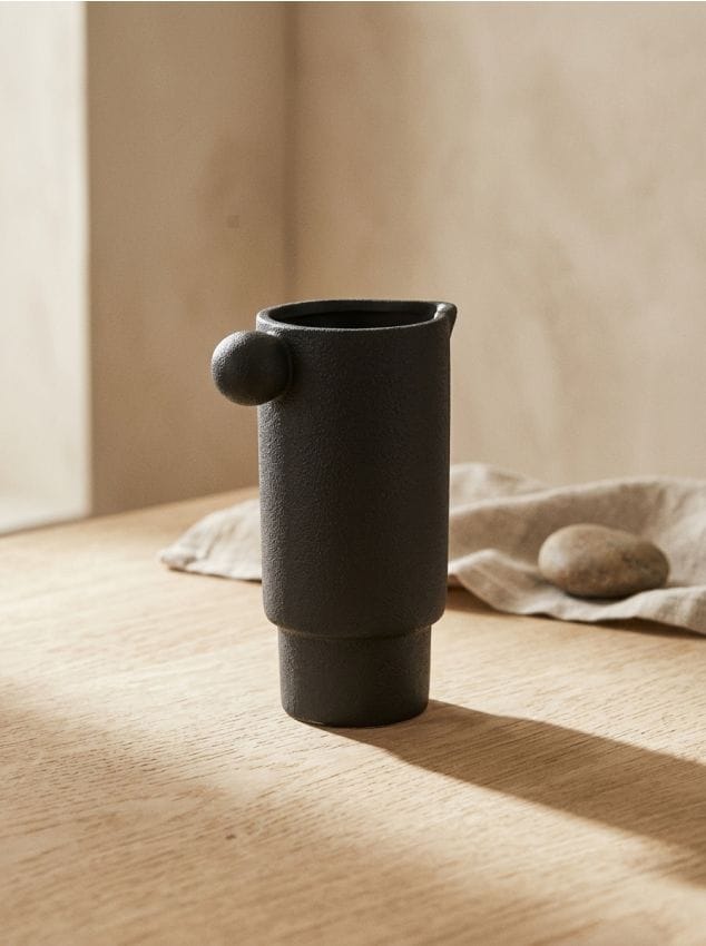 Sinsay - Vază ceramică - negru