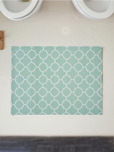 Vannitoa vaip jõulumustriga