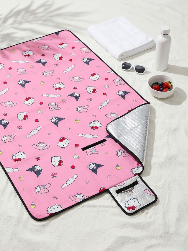 Sinsay - Pătură pentru picnic Hello Kitty - roz