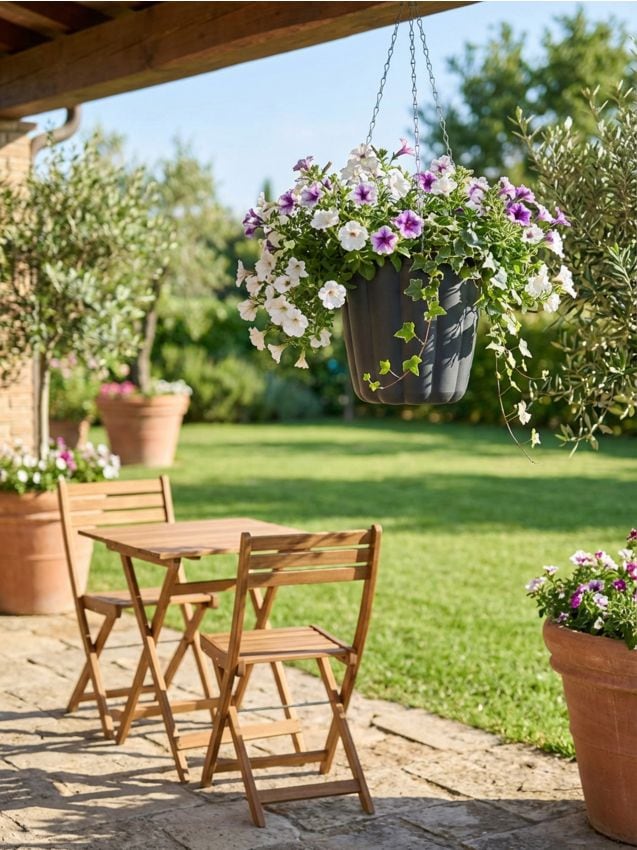 Sinsay - Ghiveci suspendat pentru grădină - negru