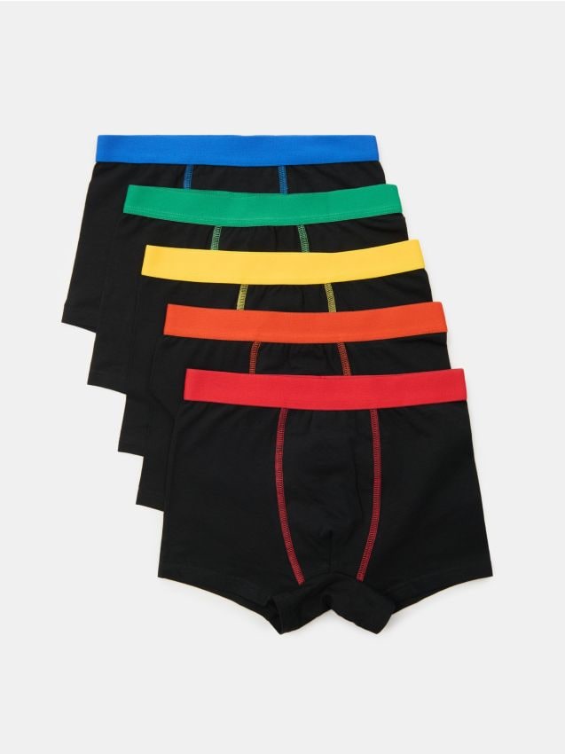 Sinsay - Boxeri din bumbac, set de 5 - multicolor