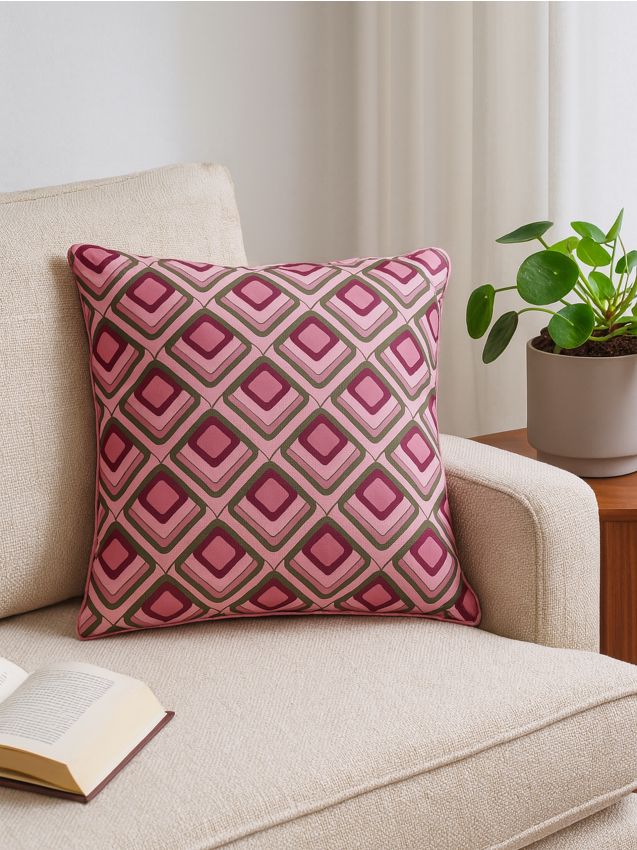 Sinsay - Ozdobný vankúš - popolavá ružová