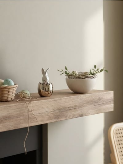 Πασχαλινό διακοσμητικό σε σχήμα λαγού μέσα σε τσόφλι αυγού