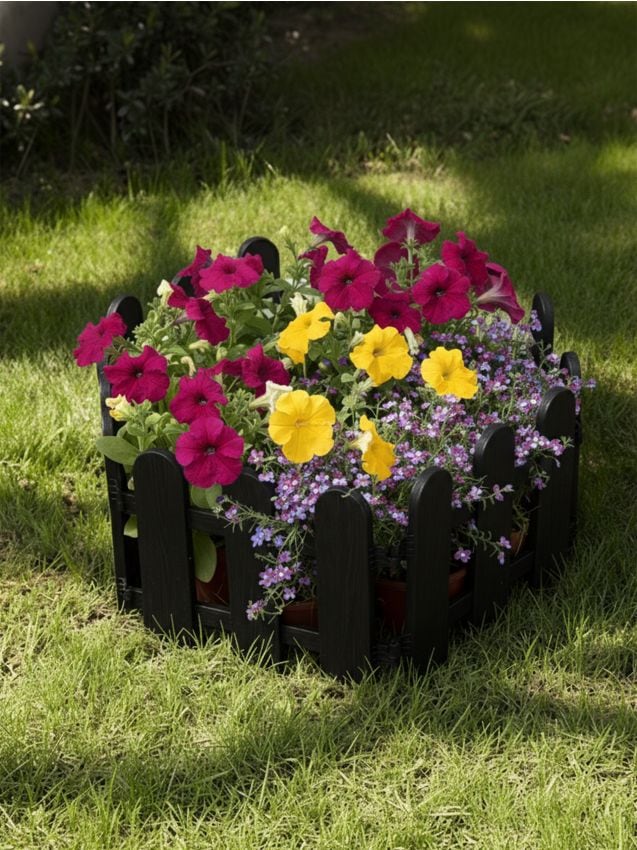 Sinsay - Garduri de grădină 4 pack - negru