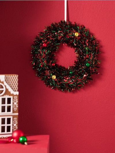Декоративний різдвяний вінок