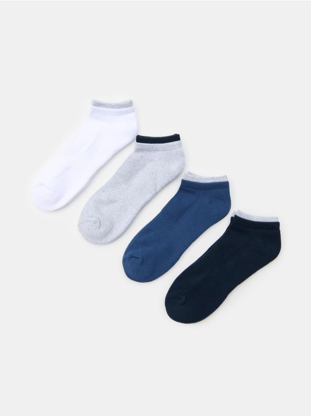 Sinsay - Șosete scurte 4 pack - multicolor