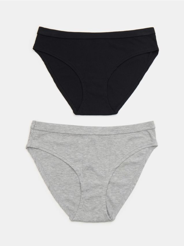 Sinsay - Chiloți din viscoză 2 pack - multicolor
