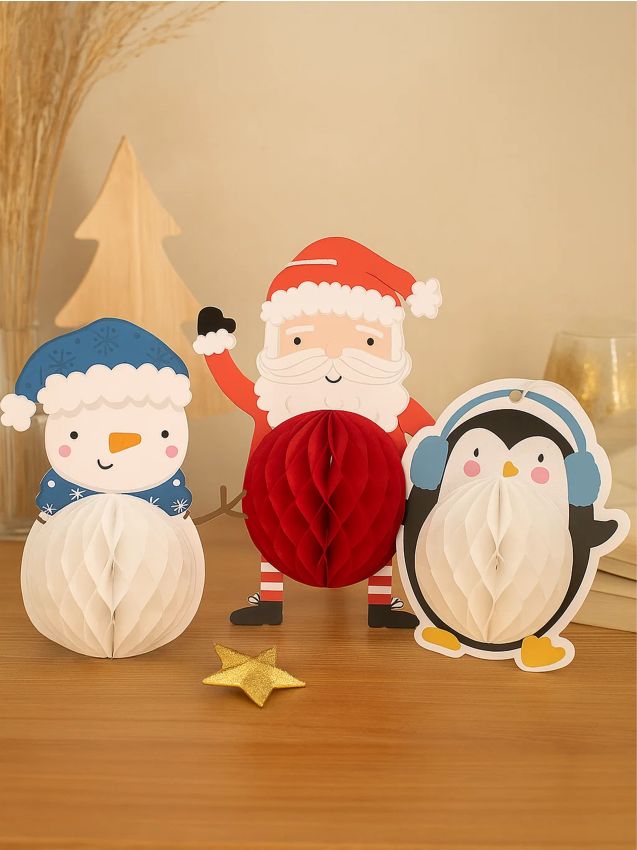 Sinsay - Vianočné ozdoby na stromček, balenie 5 ks - viacfarebná