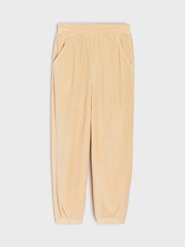 Sinsay - Pantaloni jogger - bej