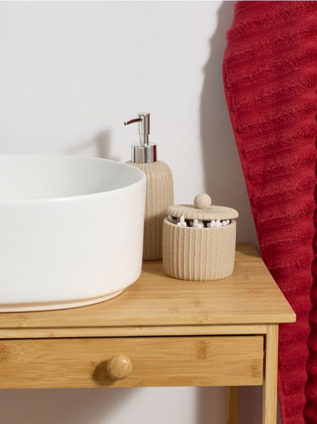 Sinsay - Cutie de depozitare cu capac - bej